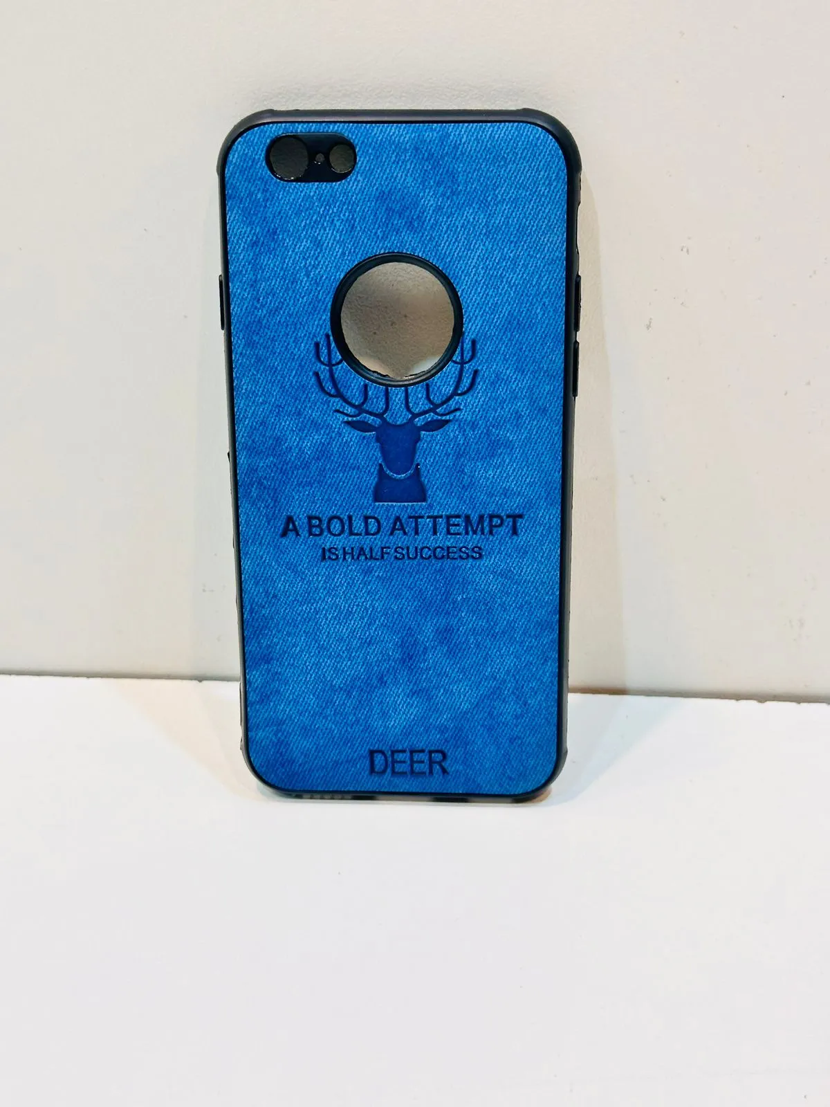 Iphone 6 Hybrid Soft TPU Deer Pattern Leather Shockproof Case Cover iphone 6 Back Cover 7