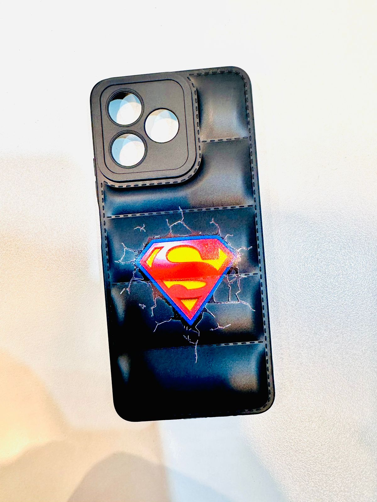 Lahore Mobile Pouch for Realme C53 Back Covers - Premium Soft Silicon Puffer Case - New Elegant Designs 2