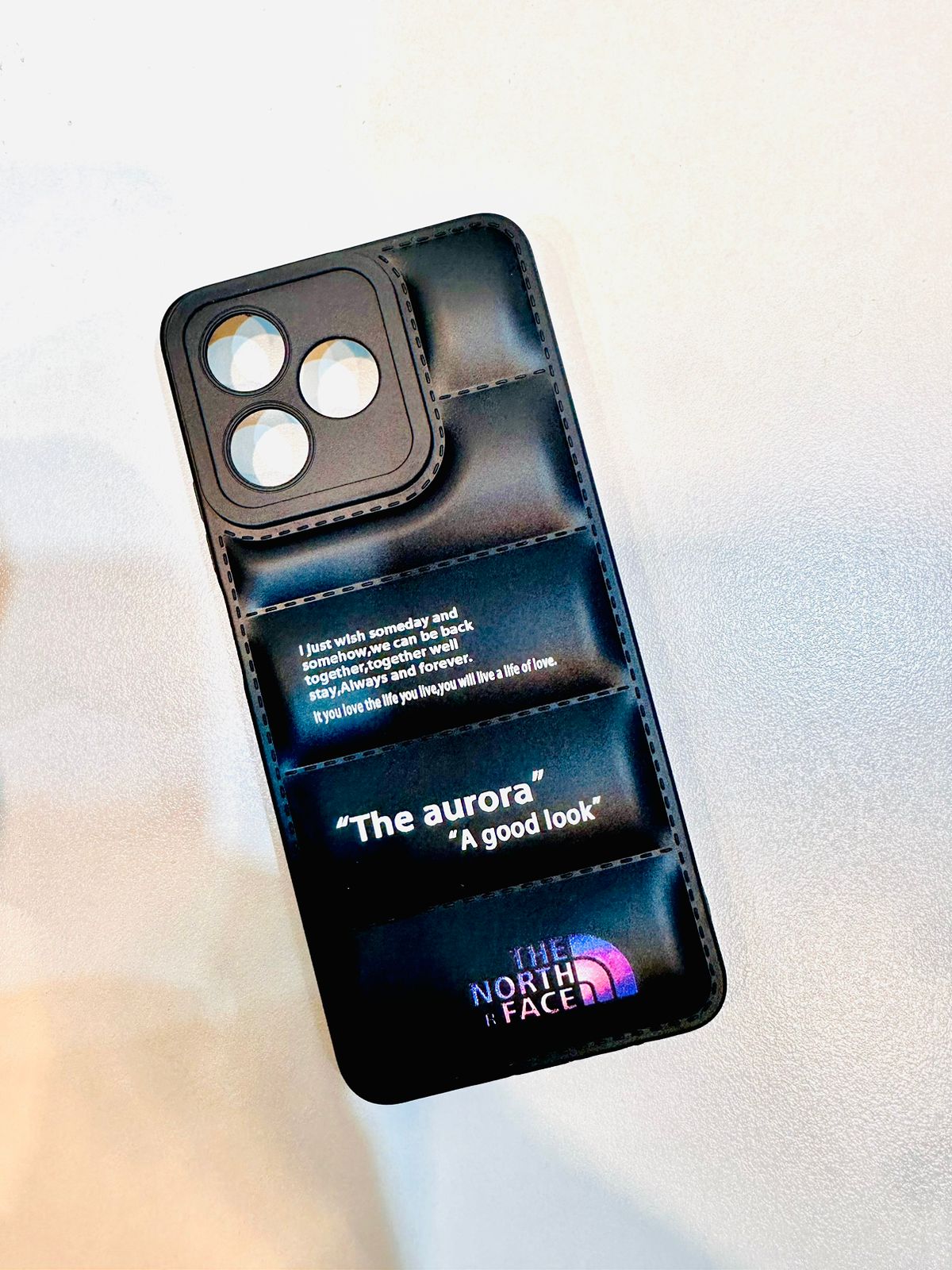 Lahore Mobile Pouch for Realme C53 Back Covers - Premium Soft Silicon Puffer Case - New Elegant Designs 6