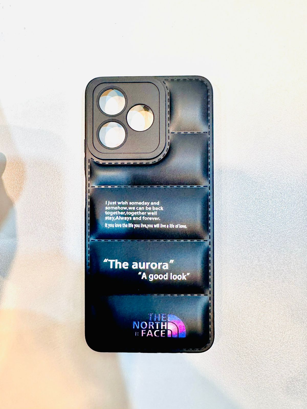 Lahore Mobile Pouch for Realme C53 Back Covers - Premium Soft Silicon Puffer Case - New Elegant Designs 7