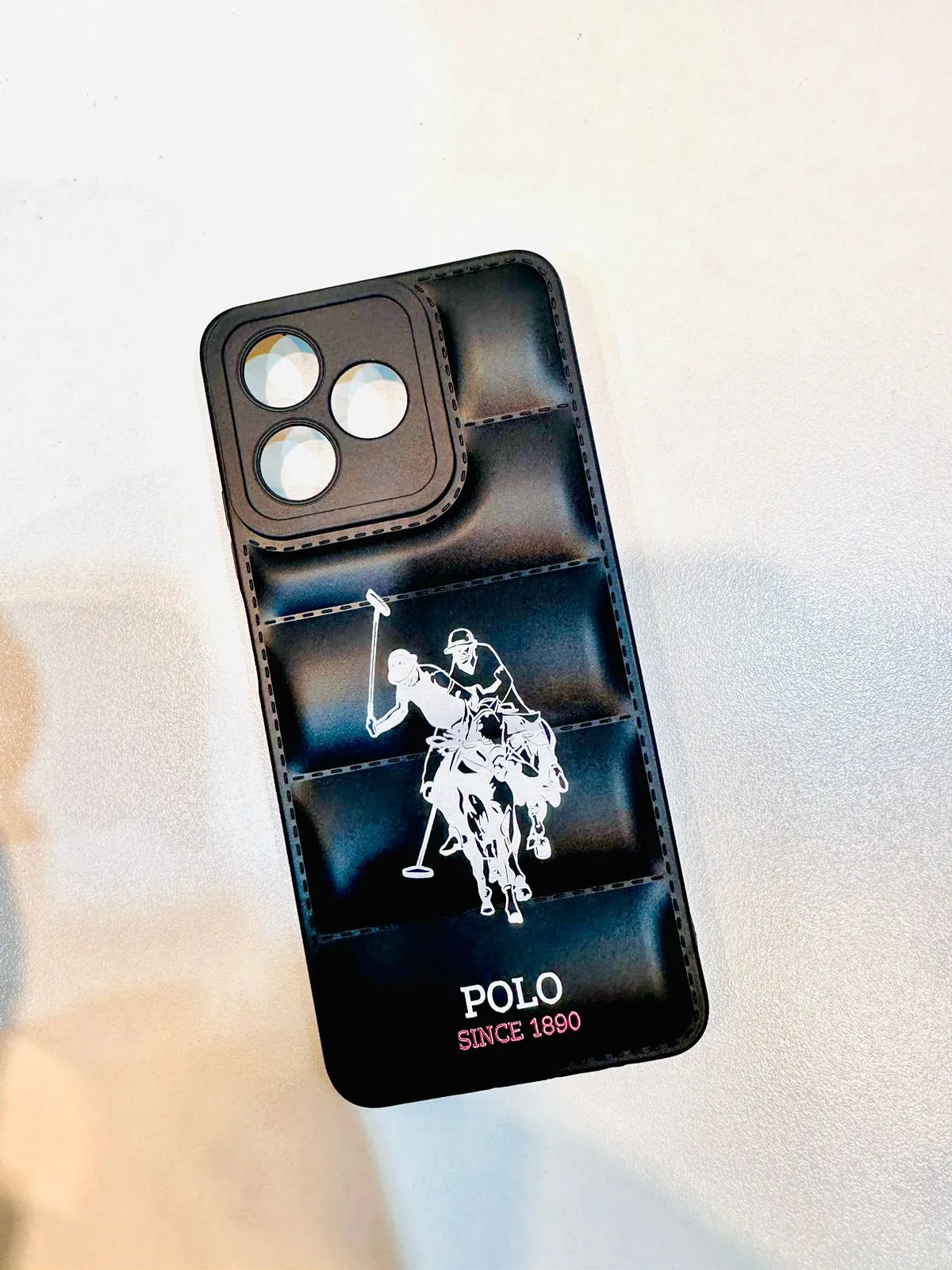 Realme C53 Back Covers Premium Soft Silicon Puffer Case New Elegant Designs 7