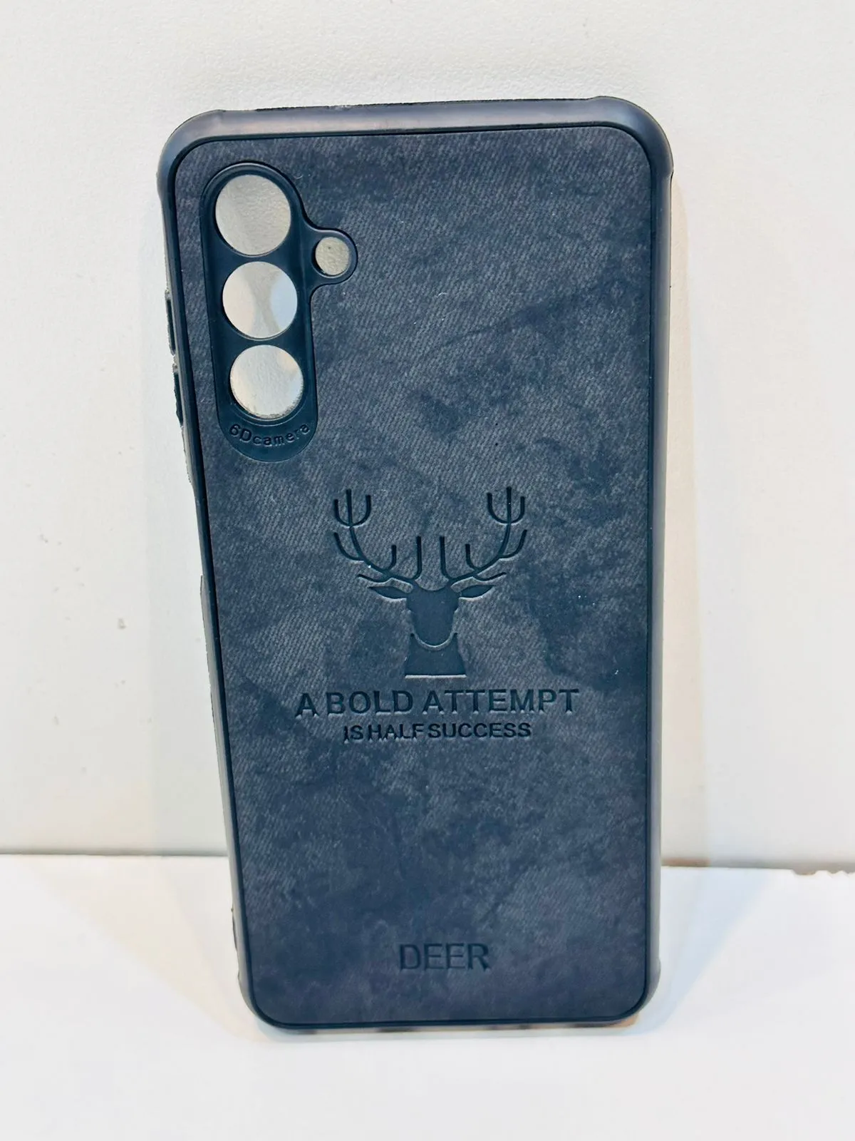 Samsung A04S Hybrid Soft TPU Deer Pattern Leather Shockproof Case Cover Samsung A04S Back Cover 8