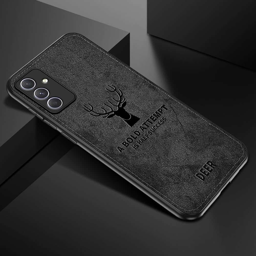 Lahore Mobile Pouch For Samsung A54 Hybrid Soft TPU Deer Pattern Leather Shockproof Case Cover - Samsung A54 Back Cover 2