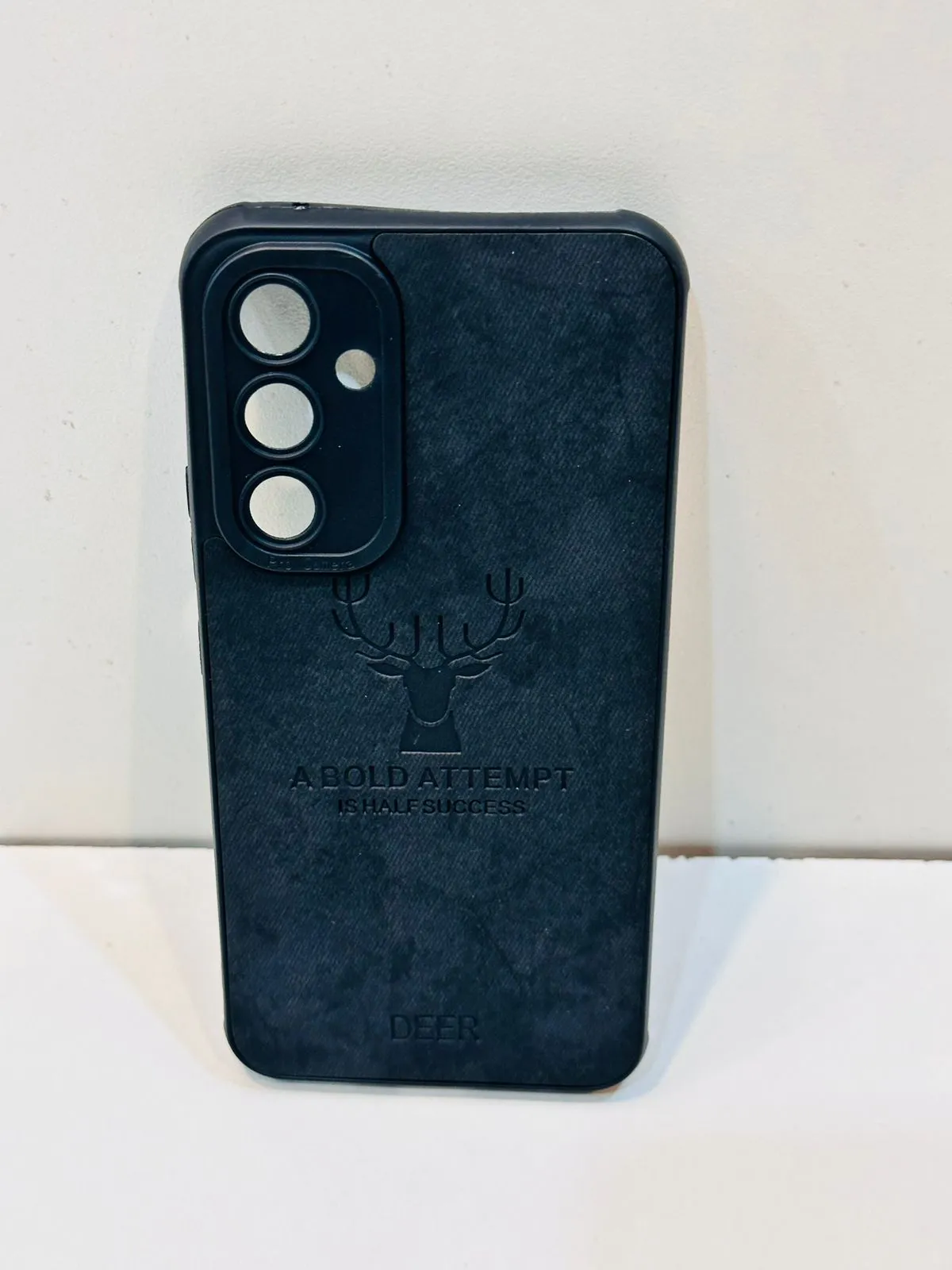 Samsung A54 Hybrid Soft TPU Deer Pattern Leather Shockproof Case Cover Samsung A54 Back Cover 5