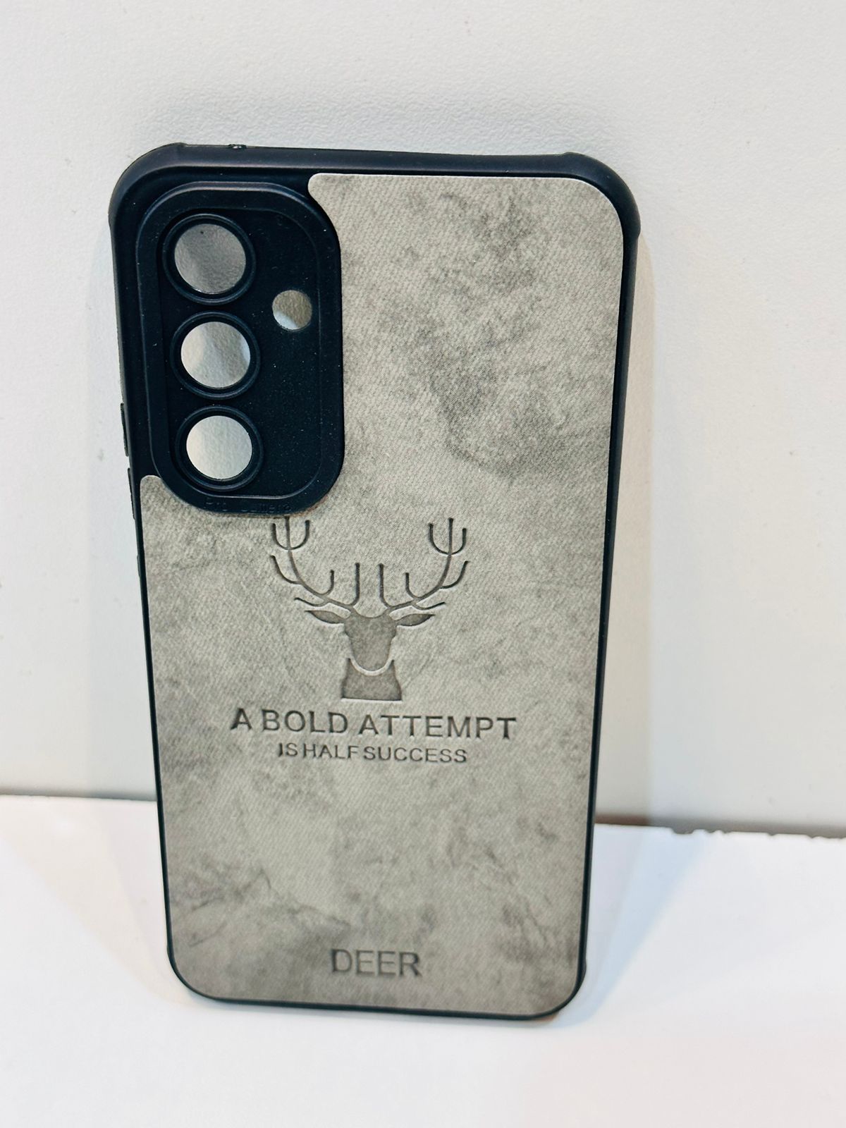 Lahore Mobile Pouch For Samsung A54 Hybrid Soft TPU Deer Pattern Leather Shockproof Case Cover - Samsung A54 Back Cover 9