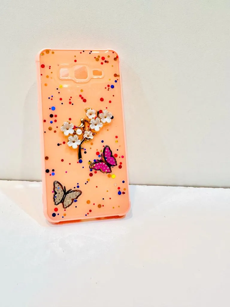 Samsung Grand Prime /Grand Prime plus (G530) Back Cover Girls Back Cover Fancy Flower Butterfly Covers- Samsung Grand Prime /Grand Prime plus (G530) Back Case 4