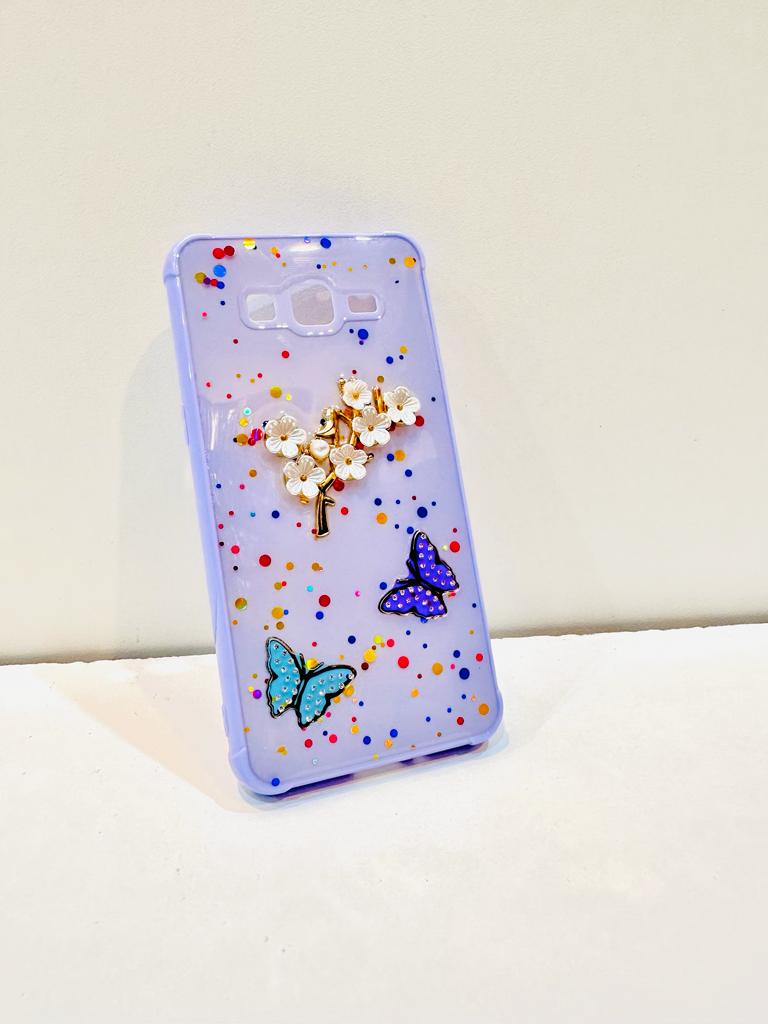 Lahore Mobile Pouch for Samsung Grand Prime /Grand Prime plus (G530) Back Cover Girls Back Cover - Fancy Flower Butterfly Covers- Samsung Grand Prime /Grand Prime plus (G530) Back Case 7