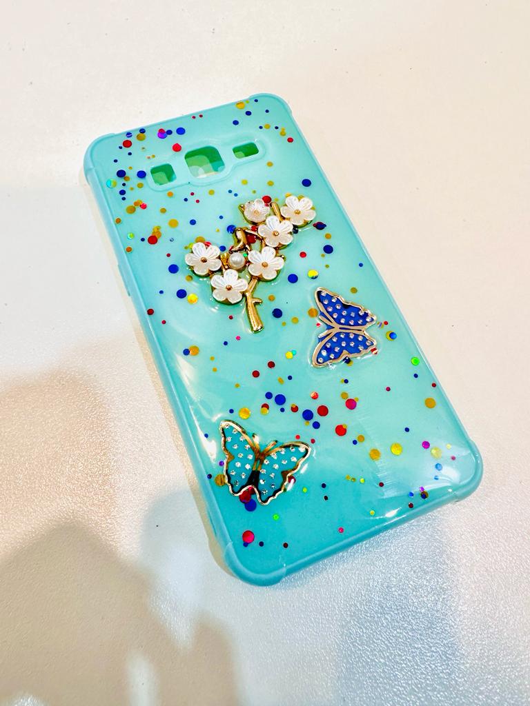 Lahore Mobile Pouch for Samsung Grand Prime /Grand Prime plus (G530) Back Cover Girls Back Cover - Fancy Flower Butterfly Covers- Samsung Grand Prime /Grand Prime plus (G530) Back Case 9