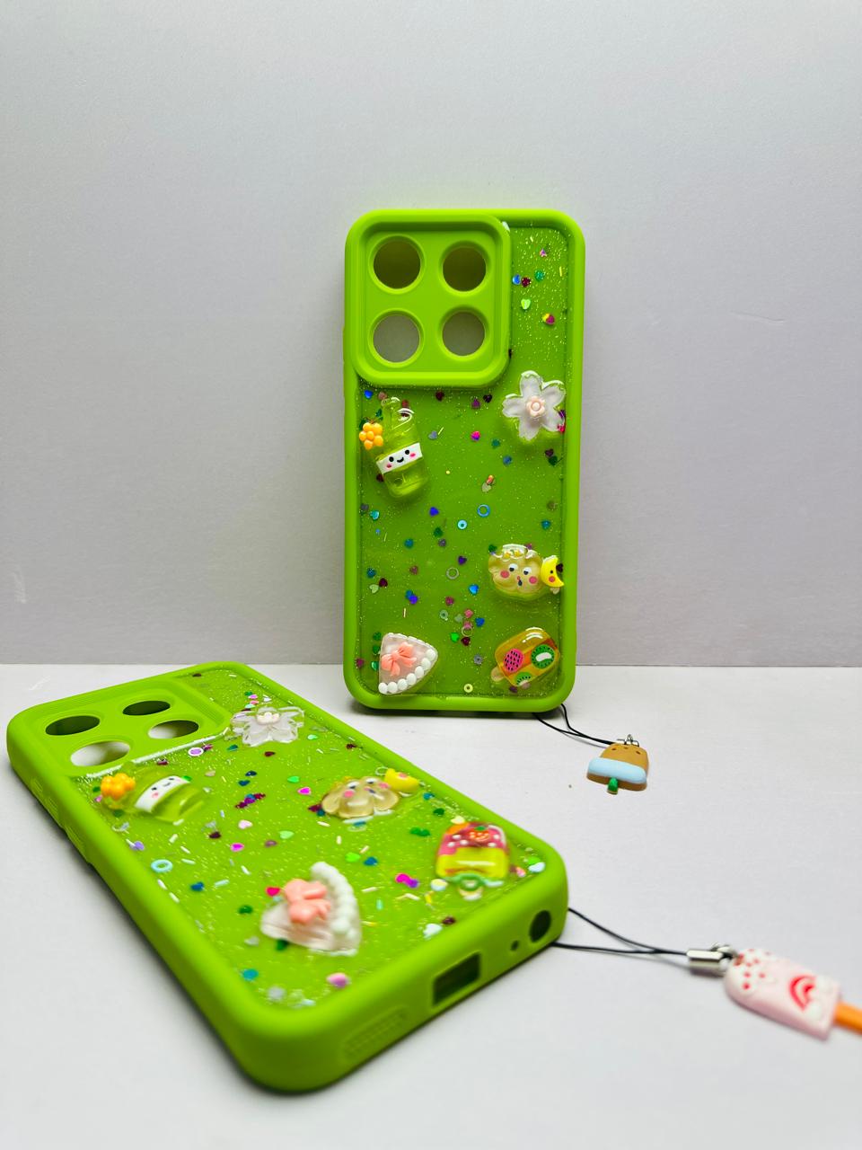 Lahore Mobile Pouch for Tecno Spark Go 2023 / Tecno Pop 7 Back Cover Girls Back Cover - Fancy Flower Butterfly Covers- Tecno Spark Go 2023 / Tecno Pop 7 Back Case 5