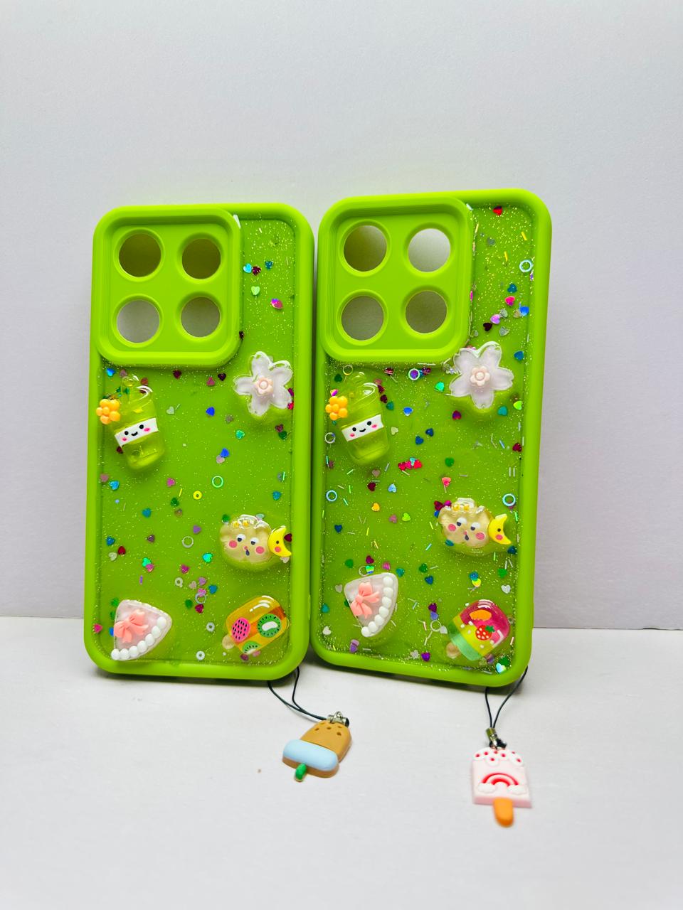 Lahore Mobile Pouch for Tecno Spark Go 2023 / Tecno Pop 7 Back Cover Girls Back Cover - Fancy Flower Butterfly Covers- Tecno Spark Go 2023 / Tecno Pop 7 Back Case 6