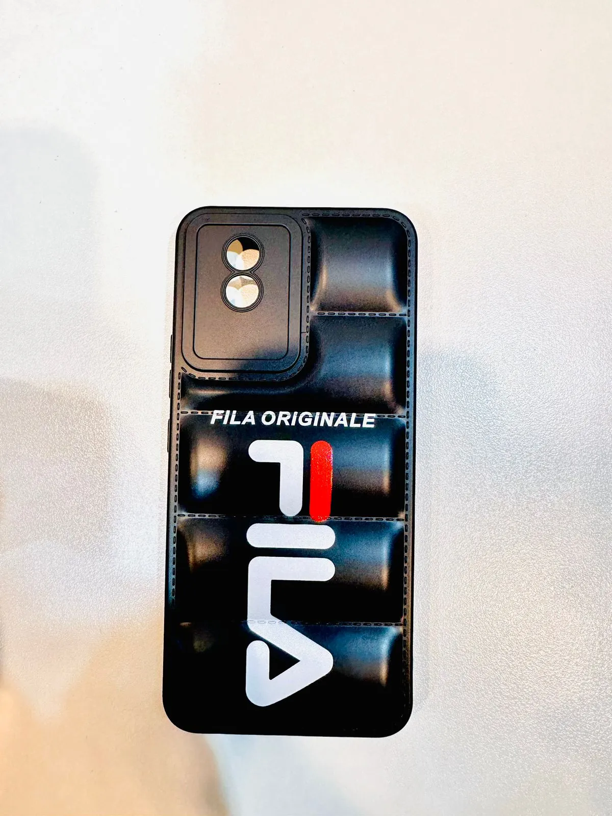 Vivo Y02T Back Covers Premium Soft Silicon Puffer Case New Elegant Designs 3