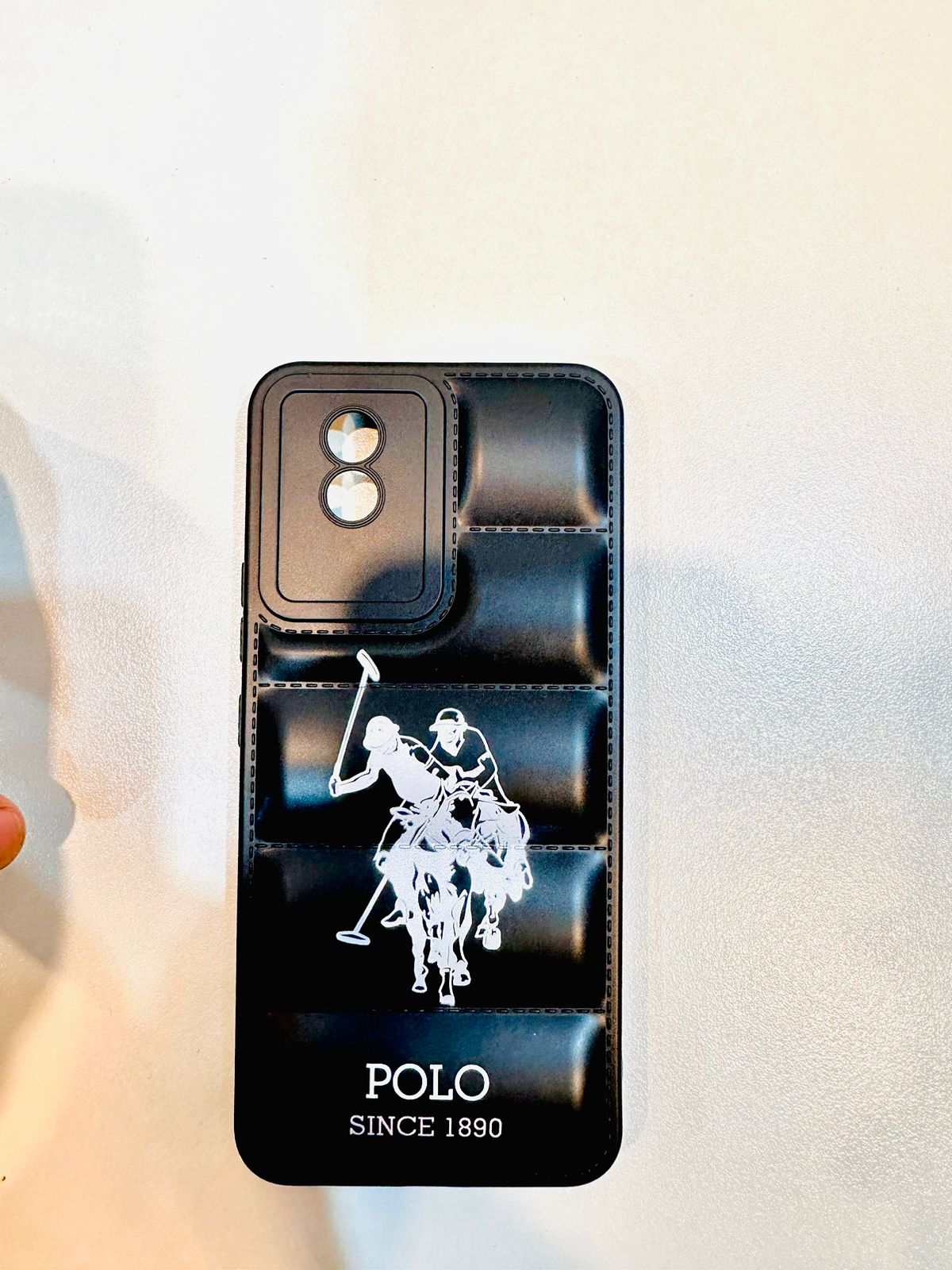 Lahore Mobile Pouch for Vivo Y02T Back Covers - Premium Soft Silicon Puffer Case - New Elegant Designs 6