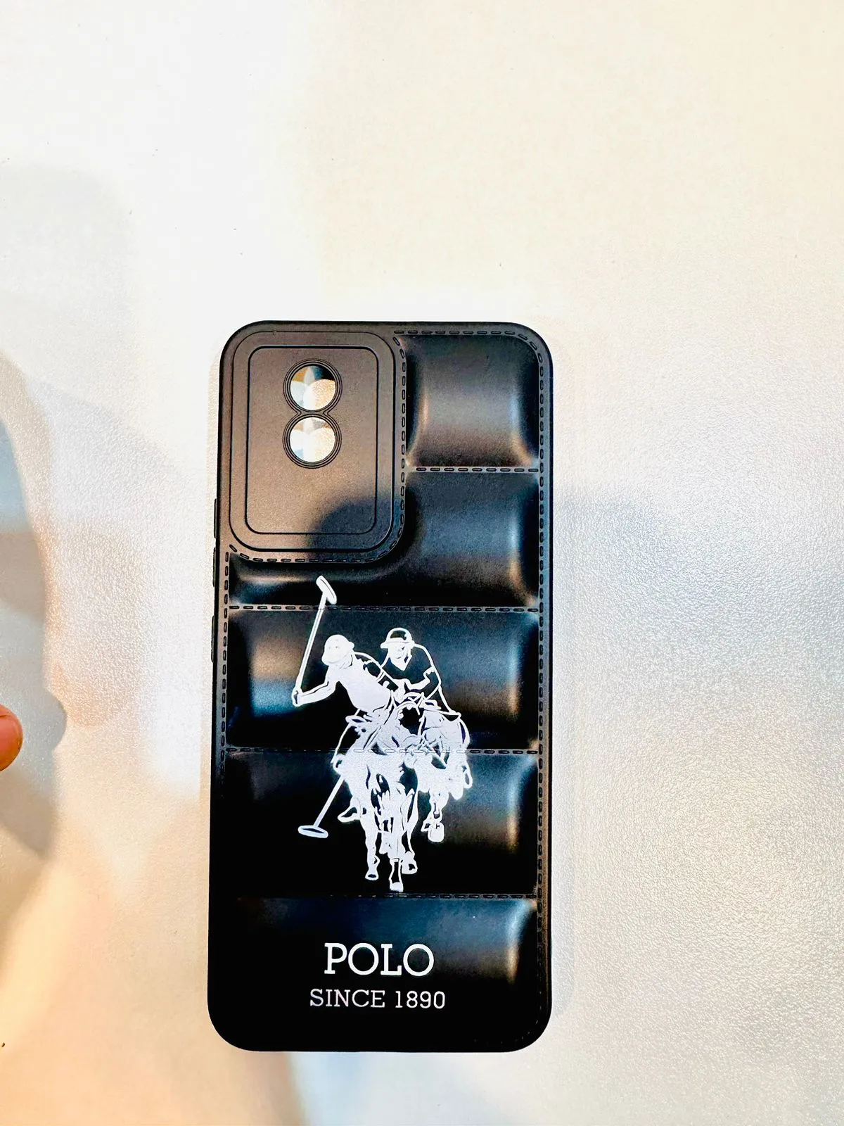 Vivo Y02T Back Covers Premium Soft Silicon Puffer Case New Elegant Designs 6