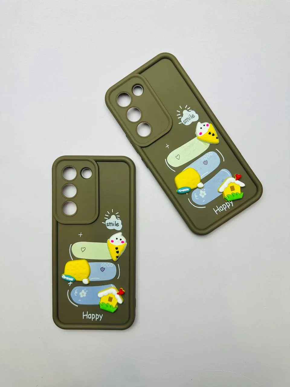 Vivo Y100 (4G) Girls Back Cover Luxury Back Cover Creative Lovely 3D Doll Vivo Y100 (4G) Dolls Case 3