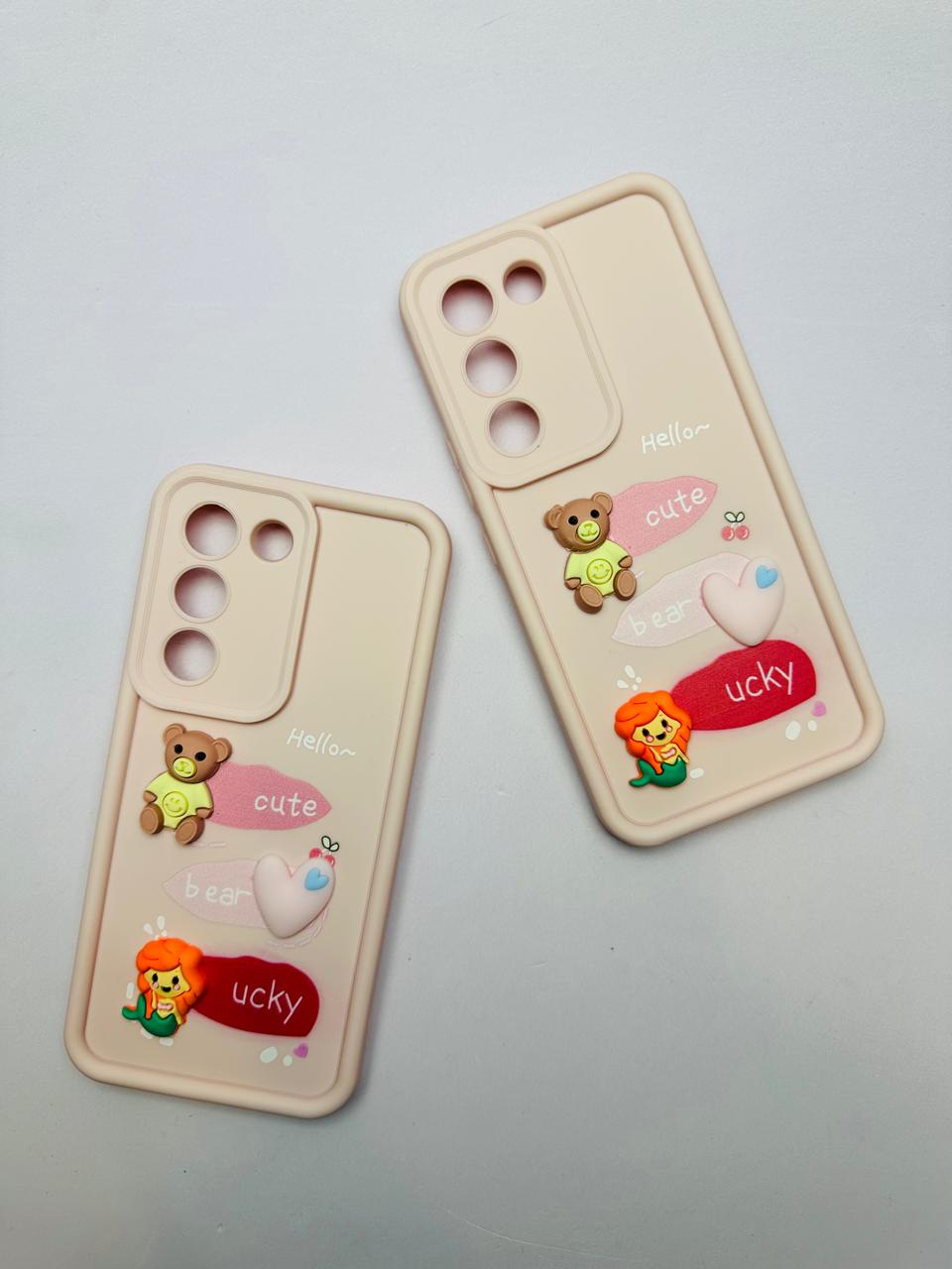 Lahore Mobile Pouch for Vivo Y100 (4G) Girls Back Cover - Luxury Back Cover - Creative Lovely 3D Doll - Vivo Y100 (4G) Dolls Case 4