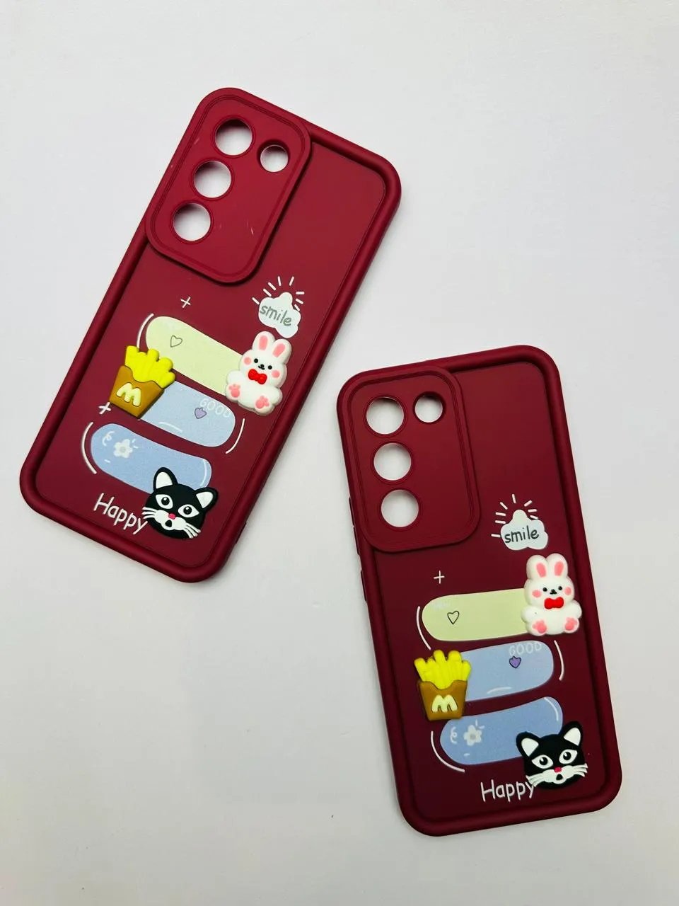 Vivo Y100 (4G) Girls Back Cover Luxury Back Cover Creative Lovely 3D Doll Vivo Y100 (4G) Dolls Case 4