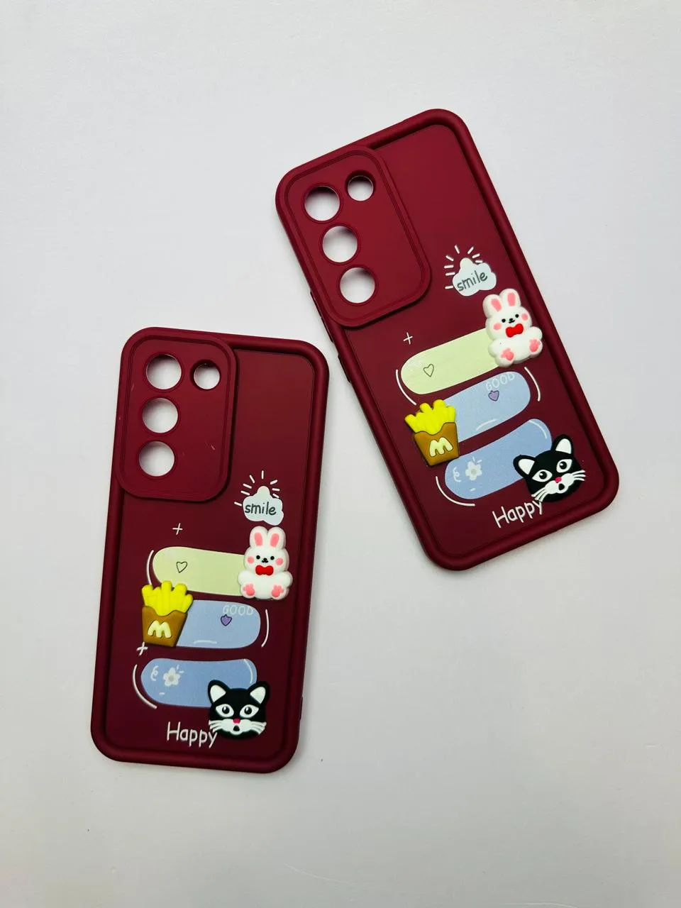 Vivo Y100 (4G) Girls Back Cover Luxury Back Cover Creative Lovely 3D Doll Vivo Y100 (4G) Dolls Case 5