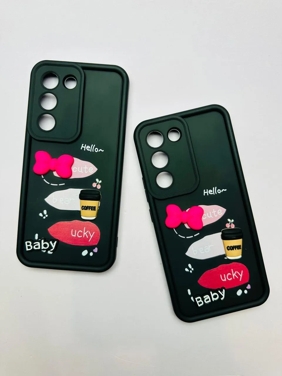 Vivo Y100 (4G) Girls Back Cover Luxury Back Cover Creative Lovely 3D Doll Vivo Y100 (4G) Dolls Case 8