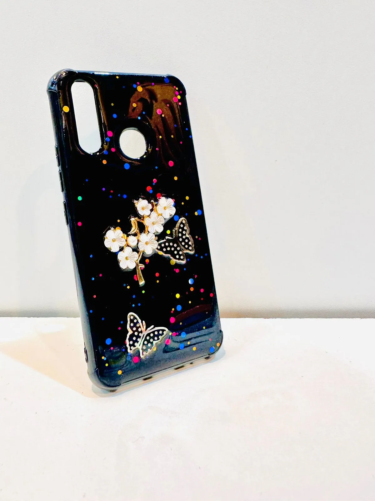 Vivo Y11 / Y12 / Y15 / Y17 Back Cover Girls Back Cover Fancy Flower Butterfly Covers-Vivo Y11 / Y12 / Y15 / Y17 Back Case 11