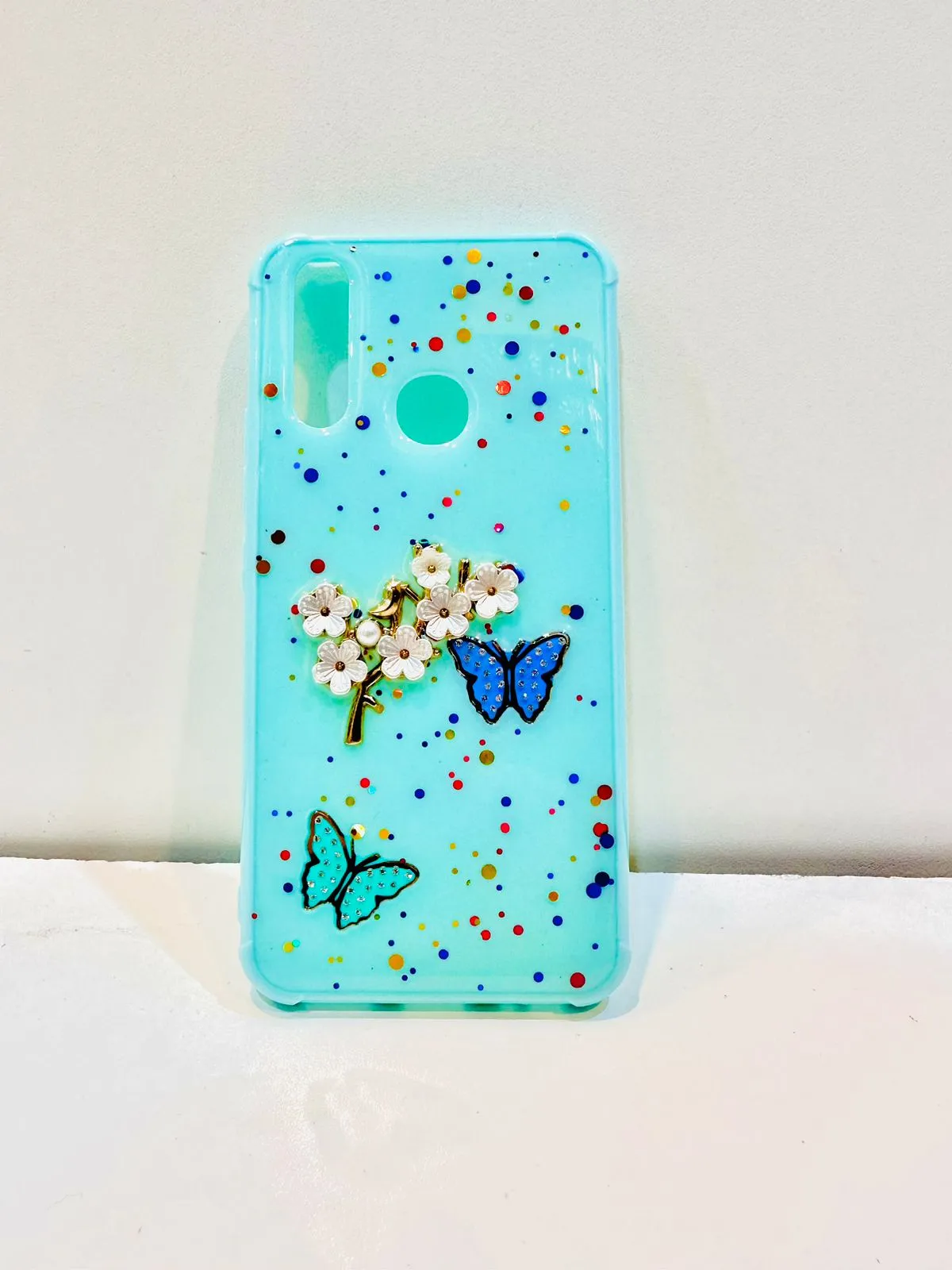 Vivo Y11 / Y12 / Y15 / Y17 Back Cover Girls Back Cover Fancy Flower Butterfly Covers-Vivo Y11 / Y12 / Y15 / Y17 Back Case 10