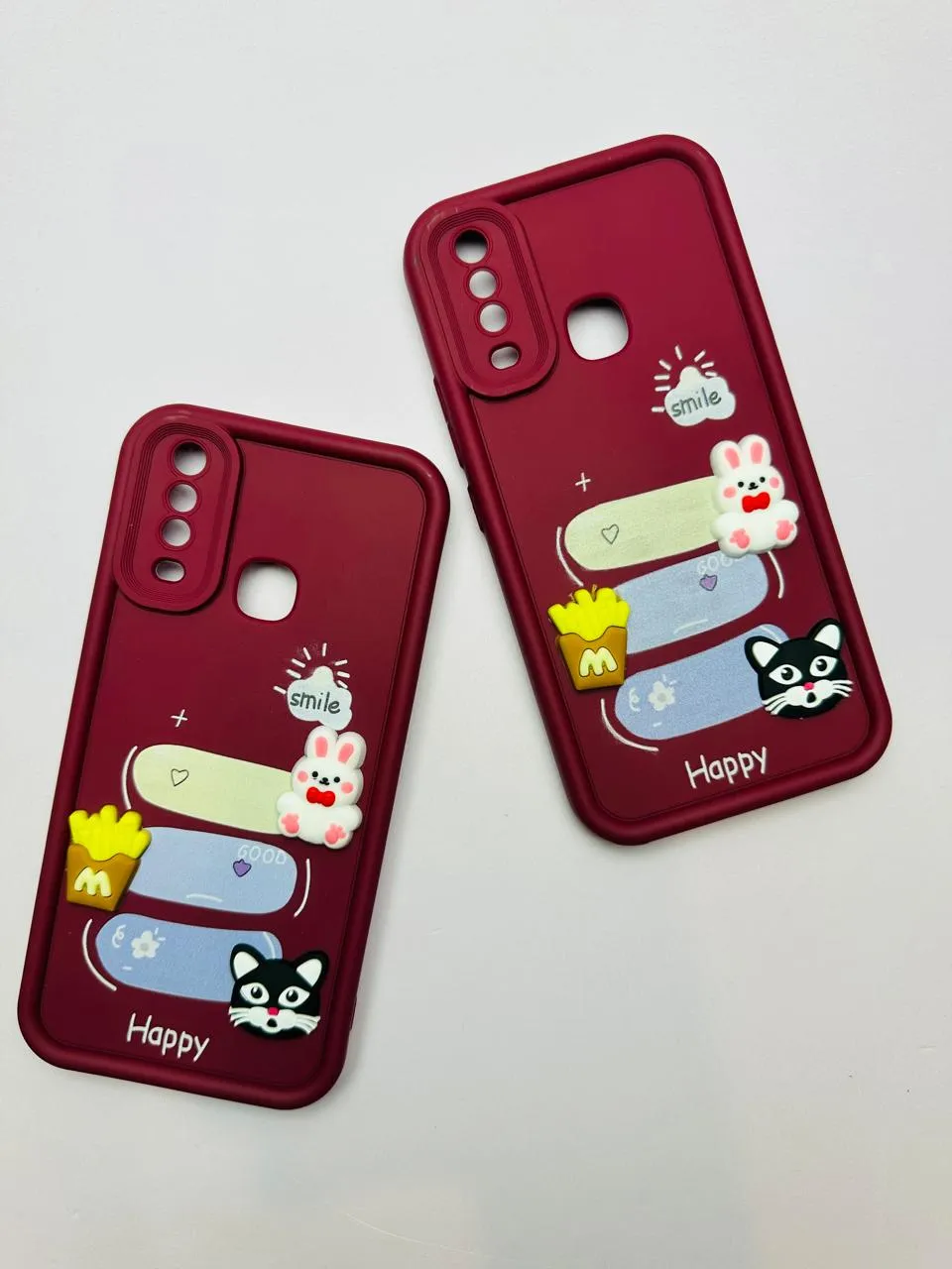 Vivo Y11 | Y12 | Y15 | Y17 Girls Back Cover Luxury Back Cover Creative Lovely 3D Doll Vivo Y11 | Y12 | Y15 | Y17 Dolls Case 3