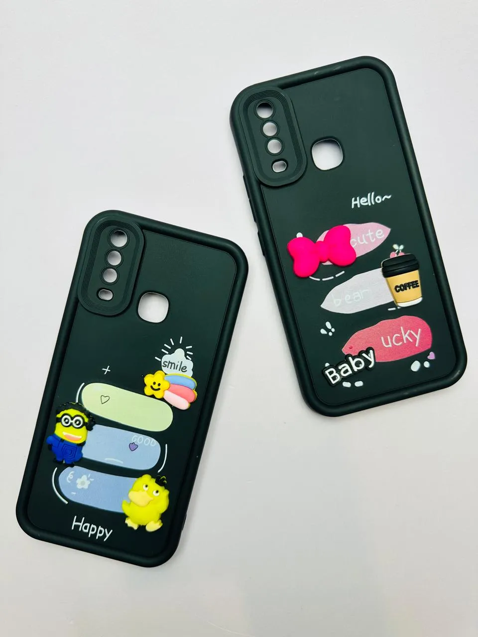 Vivo Y11 | Y12 | Y15 | Y17 Girls Back Cover Luxury Back Cover Creative Lovely 3D Doll Vivo Y11 | Y12 | Y15 | Y17 Dolls Case 8