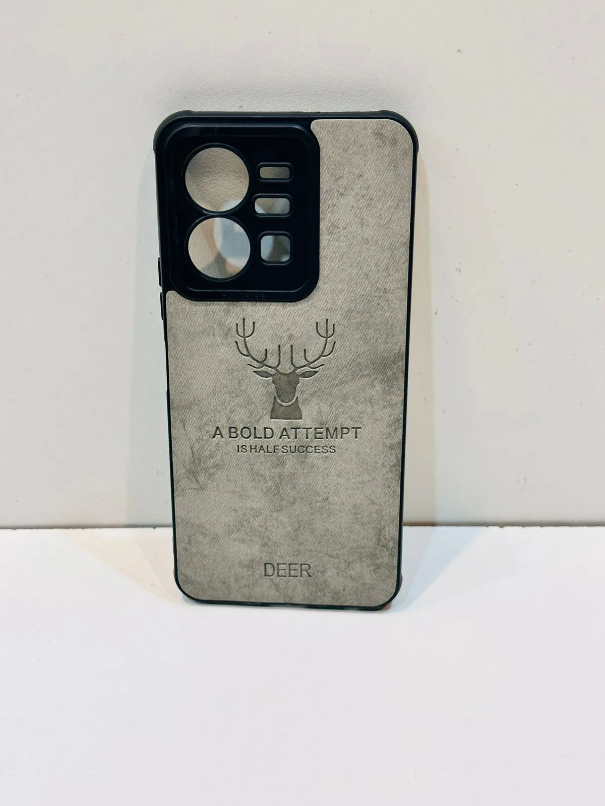 Vivo Y35 Hybrid Soft TPU Deer Pattern Leather Shockproof Case Cover Vivo Y35 Back Cover 3