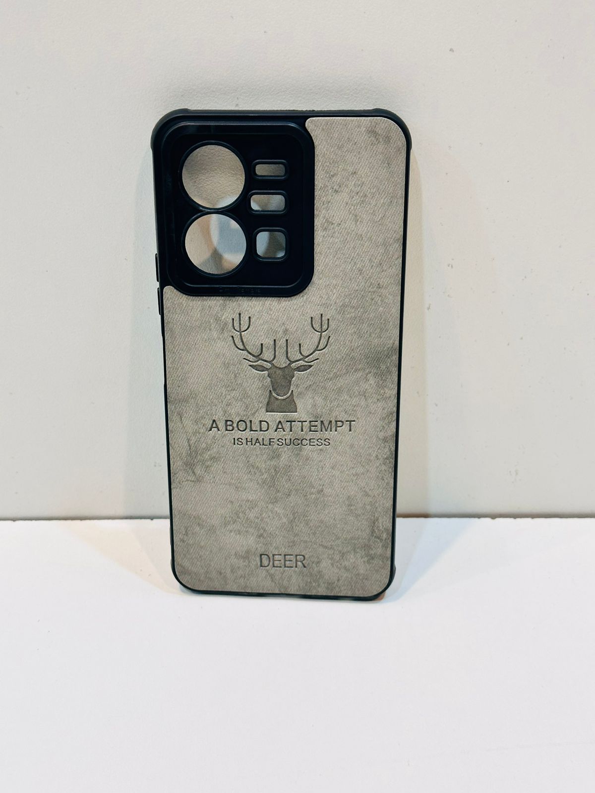 Lahore Mobile Pouch For Vivo Y35 Hybrid Soft TPU Deer Pattern Leather Shockproof Case Cover - Vivo Y35 Back Cover 7