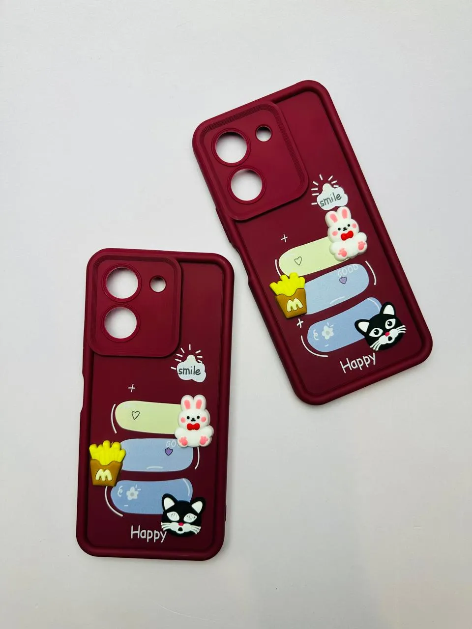 Vivo Y36 (4G) Girls Back Cover Luxury Back Cover Creative Lovely 3D Doll Vivo Y36 (4G) Dolls Case 2