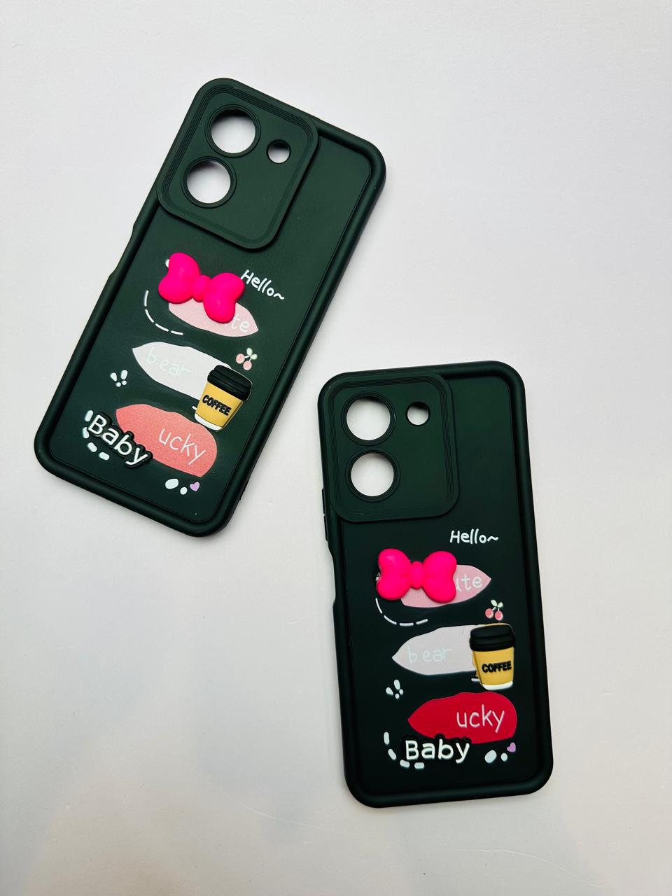 Lahore Mobile Pouch for Vivo Y36 (4G) Girls Back Cover - Luxury Back Cover - Creative Lovely 3D Doll - Vivo Y36 (4G) Dolls Case 7