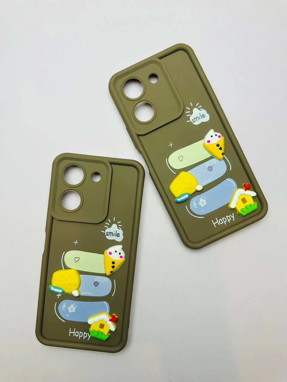 Vivo Y36 (4G) Girls Back Cover Luxury Back Cover Creative Lovely 3D Doll Vivo Y36 (4G) Dolls Case 7