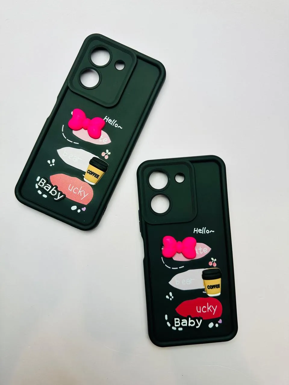 Vivo Y36 (4G) Girls Back Cover Luxury Back Cover Creative Lovely 3D Doll Vivo Y36 (4G) Dolls Case 9