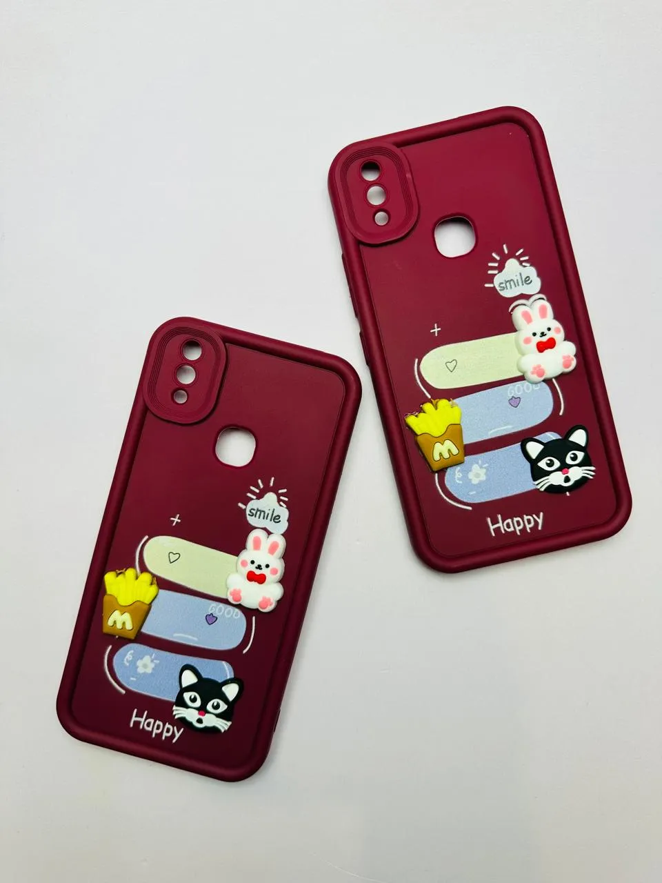 Vivo Y85 / V9 / V9 Youth / V9 Pro Girls Back Cover Luxury Back Cover Creative Lovely 3D Doll Vivo Y85 / V9 / V9 Youth / V9 Pro Dolls Case 3