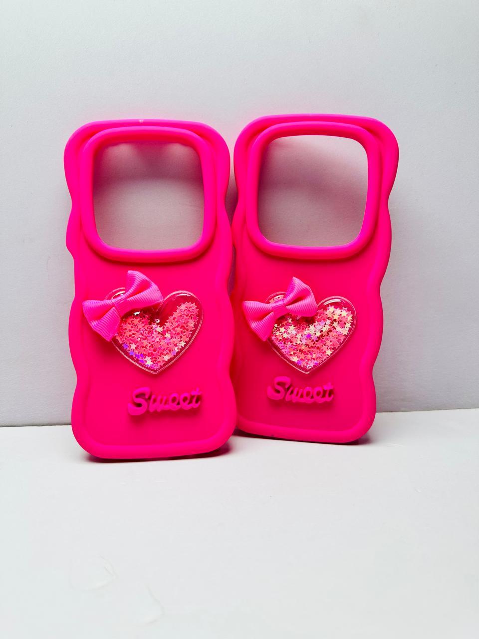 Lahore Mobile Pouch Redmi A3, A3x 3D Doll Girls Back Cover Luxury Silicone Case with Shock Absorption and Raised Edges 4