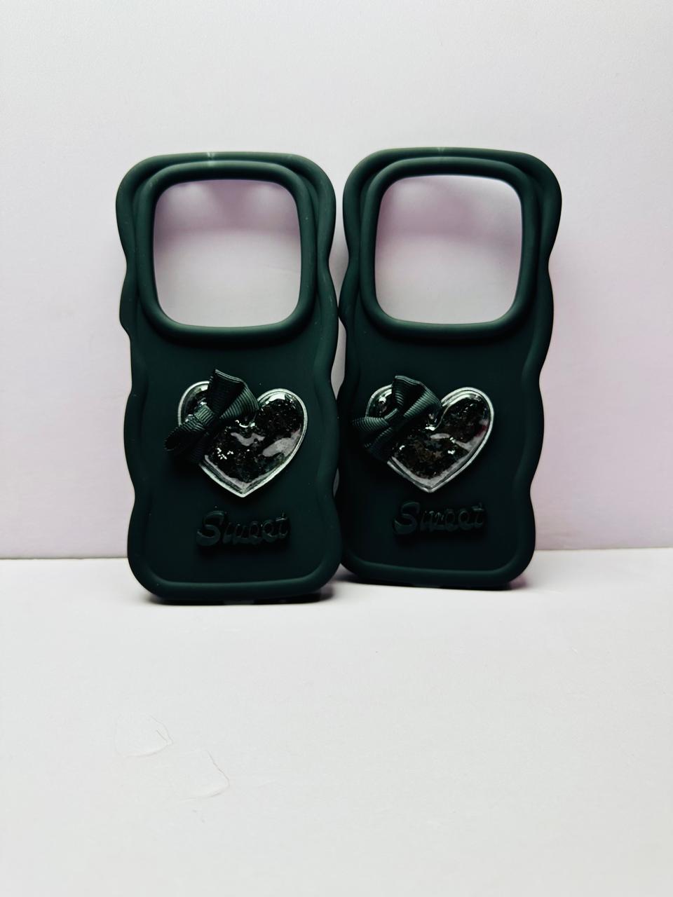 Lahore Mobile Pouch Redmi A3, A3x 3D Doll Girls Back Cover Luxury Silicone Case with Shock Absorption and Raised Edges 6