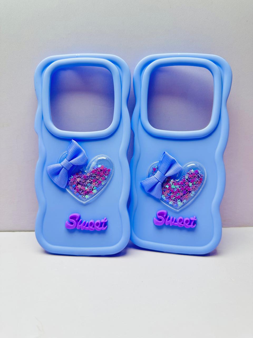 Lahore Mobile Pouch Redmi A3, A3x 3D Doll Girls Back Cover Luxury Silicone Case with Shock Absorption and Raised Edges 7