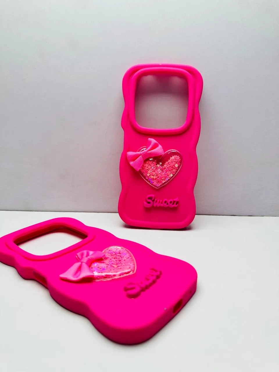 Redmi A3, A3x 3D Doll Girls Back Cover Luxury Silicone Case with Shock Absorption and Raised Edges 9