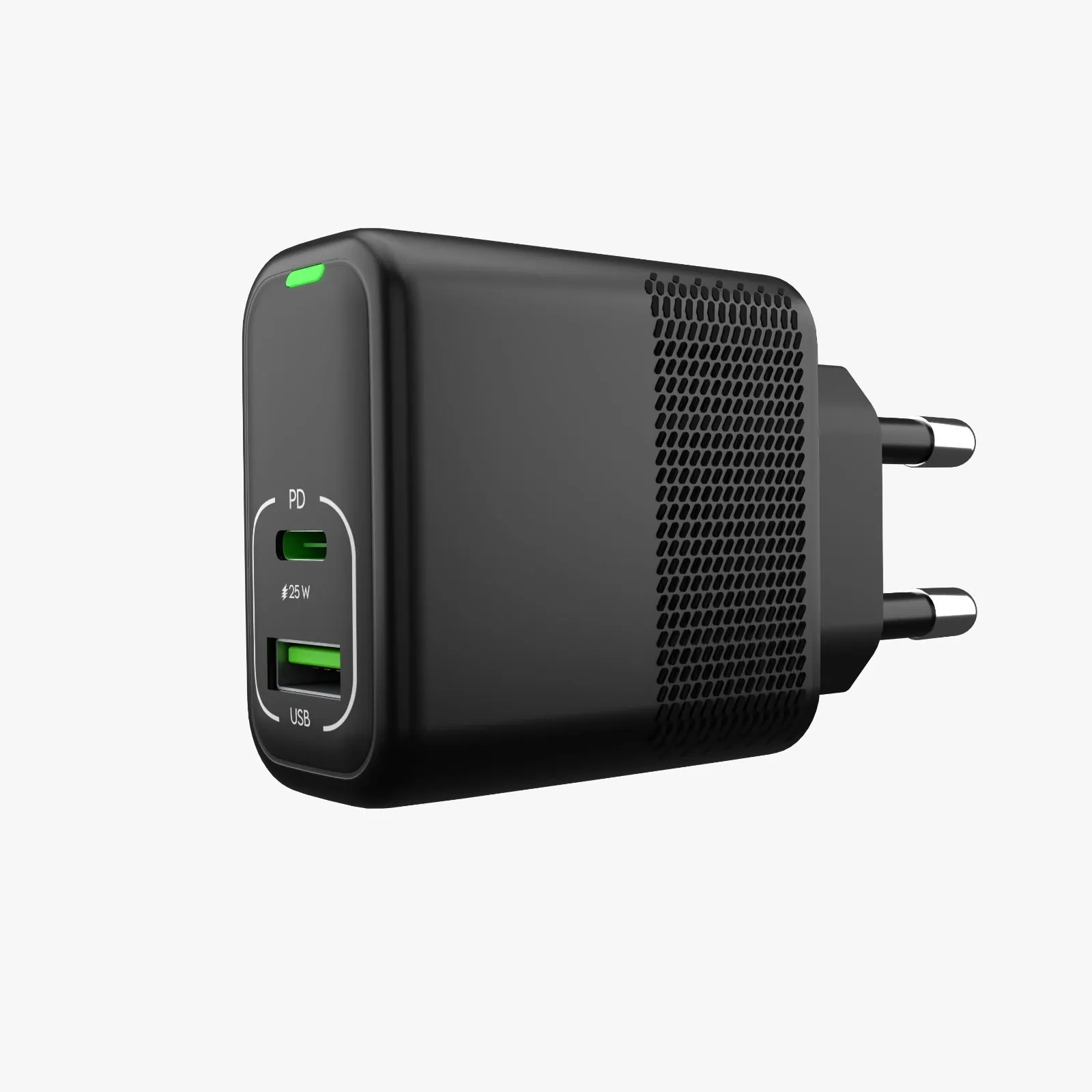 Airox Dual-Port Wall Charger: Hyper-Fast & Compact Charging Hub 4
