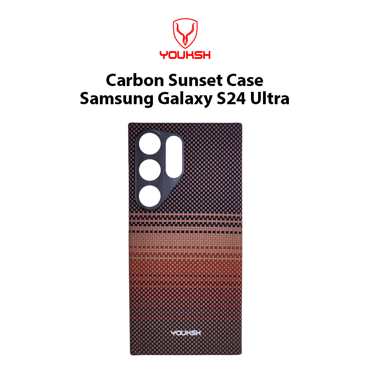 Stylish Samsung Galacy's Carbon Sunset Case For S24 Ultra - Lahore Mobile Case