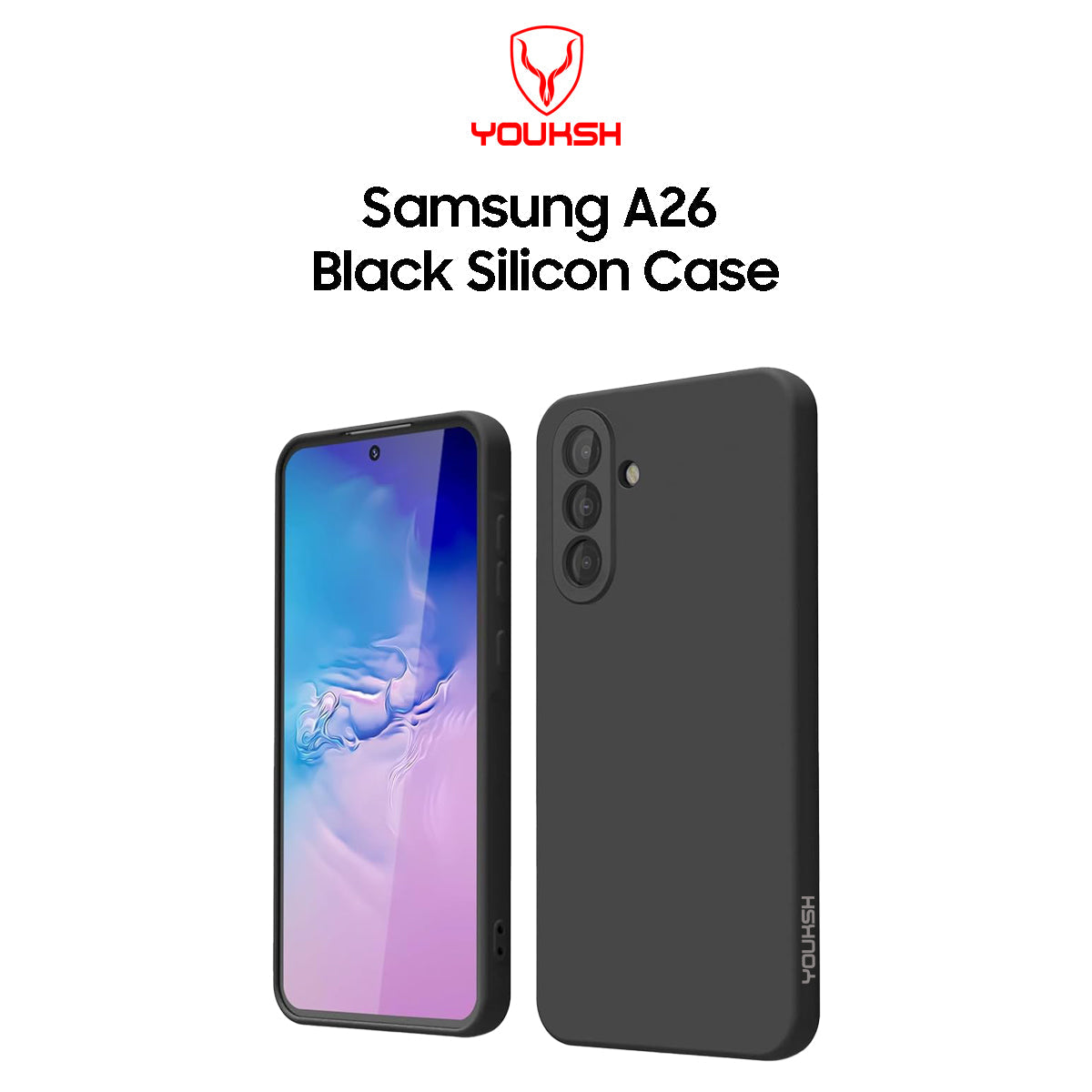 Lahore Mobile Case Samsung A26 Soft Silicon Case - Samsung A26 Slim Soft Cover - Samsung A26 Camera Protection Pouch - Samsung A26 Back Cover. 2