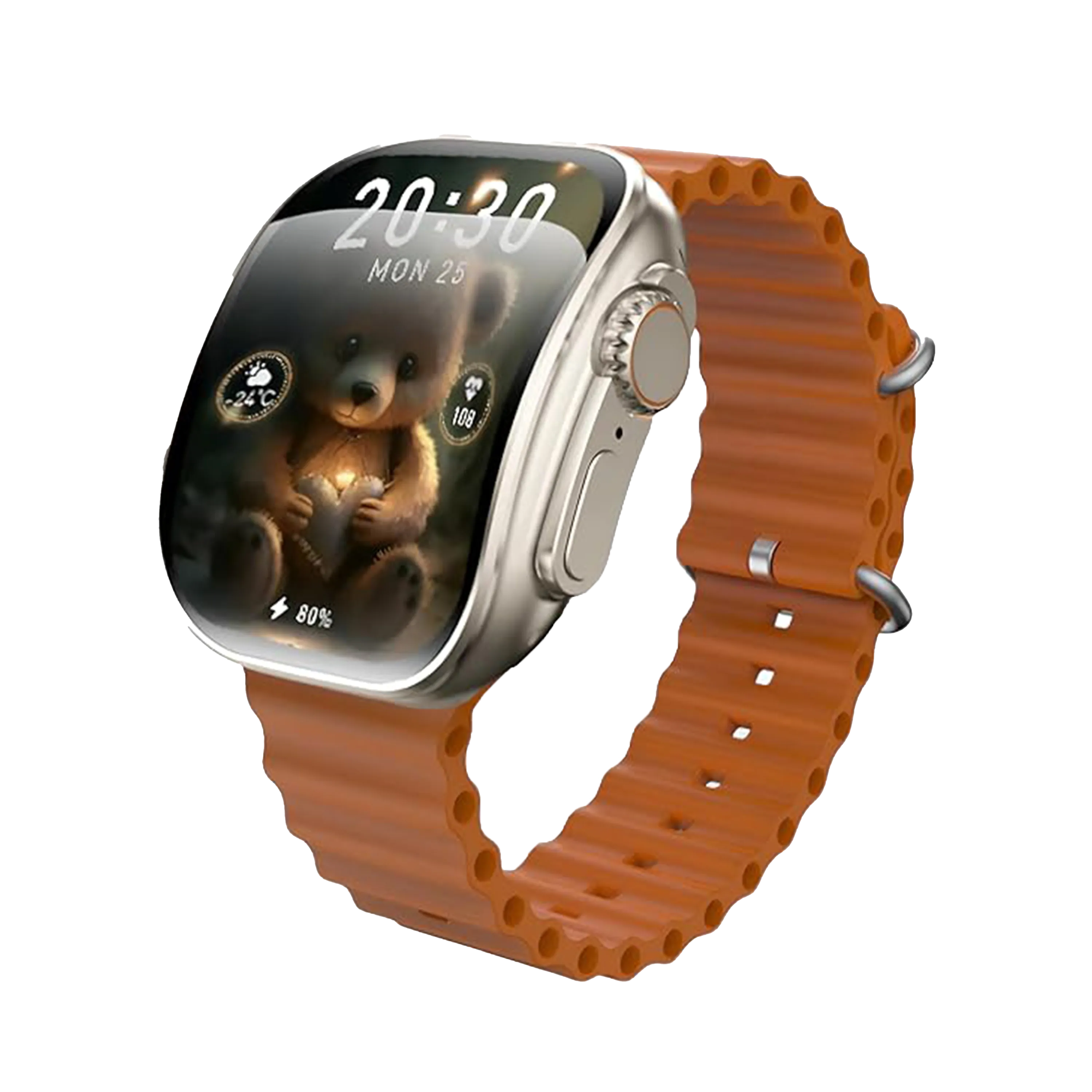 Airox W3 Curve LED Smartwatch – Massive 2.2" Vibrant Display with Advanced Health Tracking 4