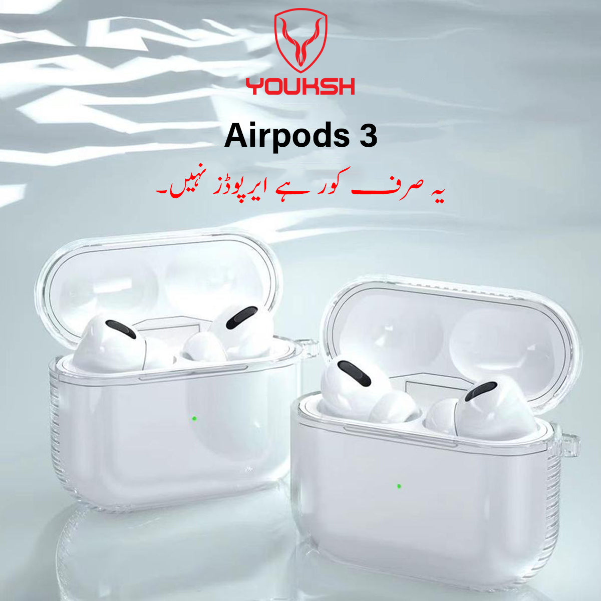Luxury Apple AirPods 3 Silicon Transparent Case - Lahore Mobile Case 5