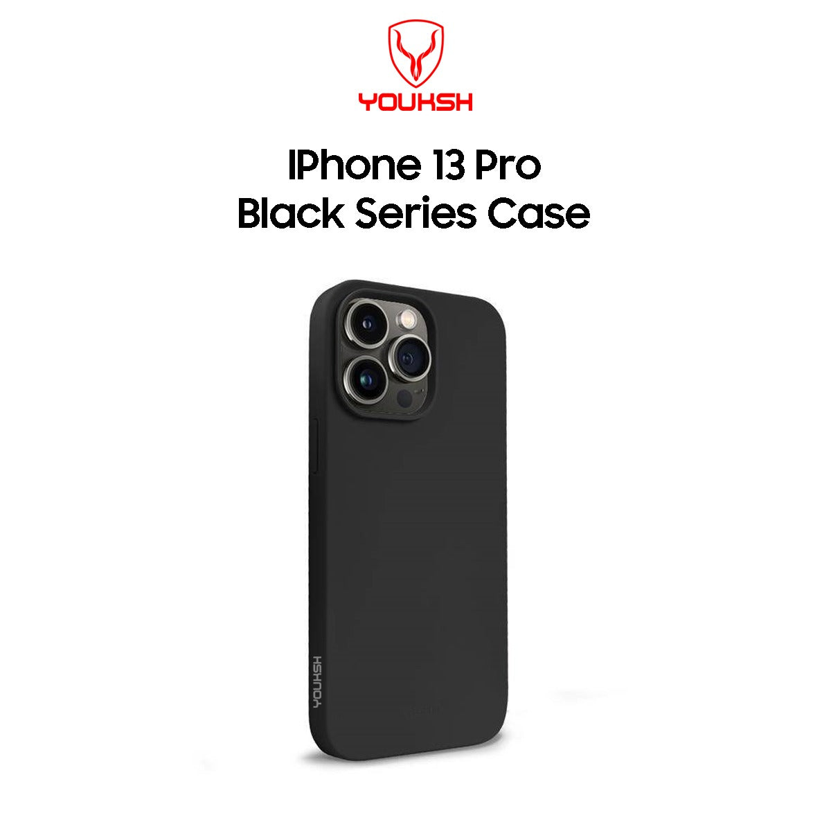 Stylish Apple iPhone 13 Pro Black Silicon Case - Lahore Mobile Case 2