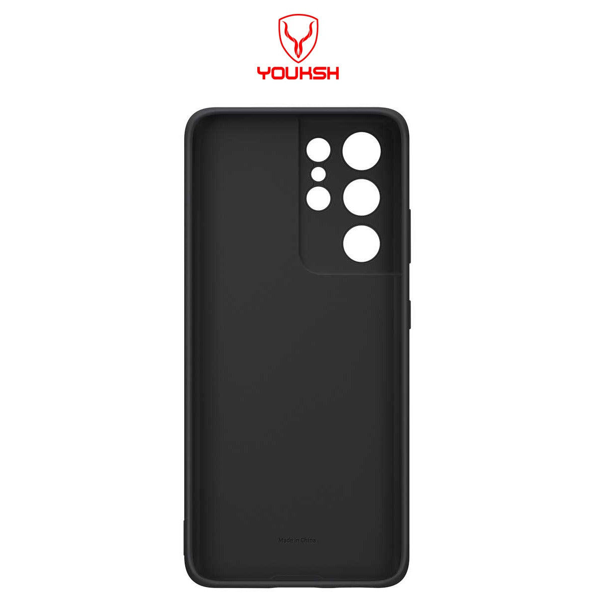 Lahore Mobile Case Samsung S21 Ultra Soft Silicon Black Case With Camera Protection. 3