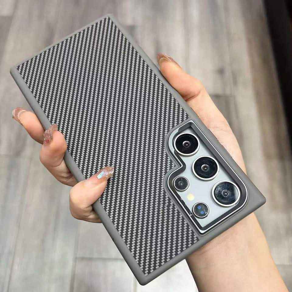 Premium Samsung Galaxy S24 Ultra Carbon Fiber Case - Lahore Mobile Case 4