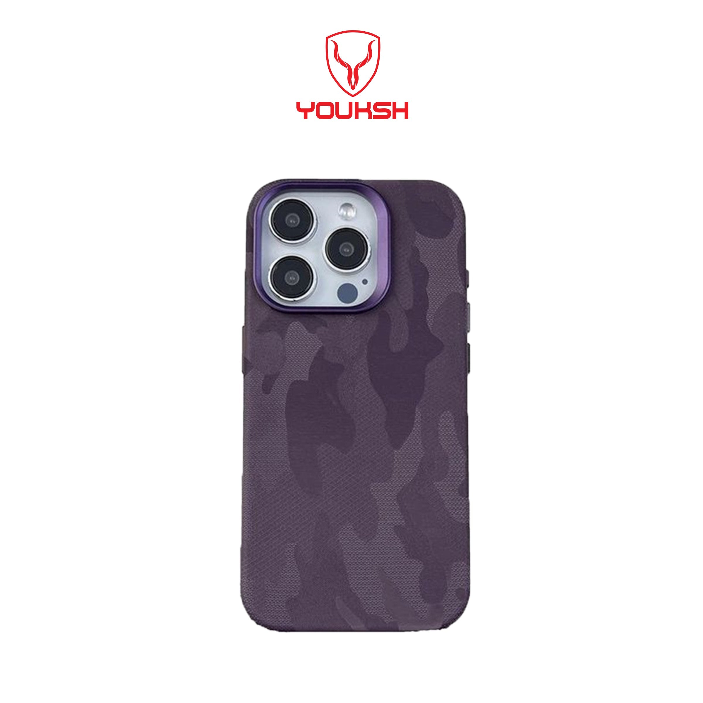 Elite Microfiber Premium Camouflage MagSafe Case For Apple iPhone Series - Lahore Mobile Case 2