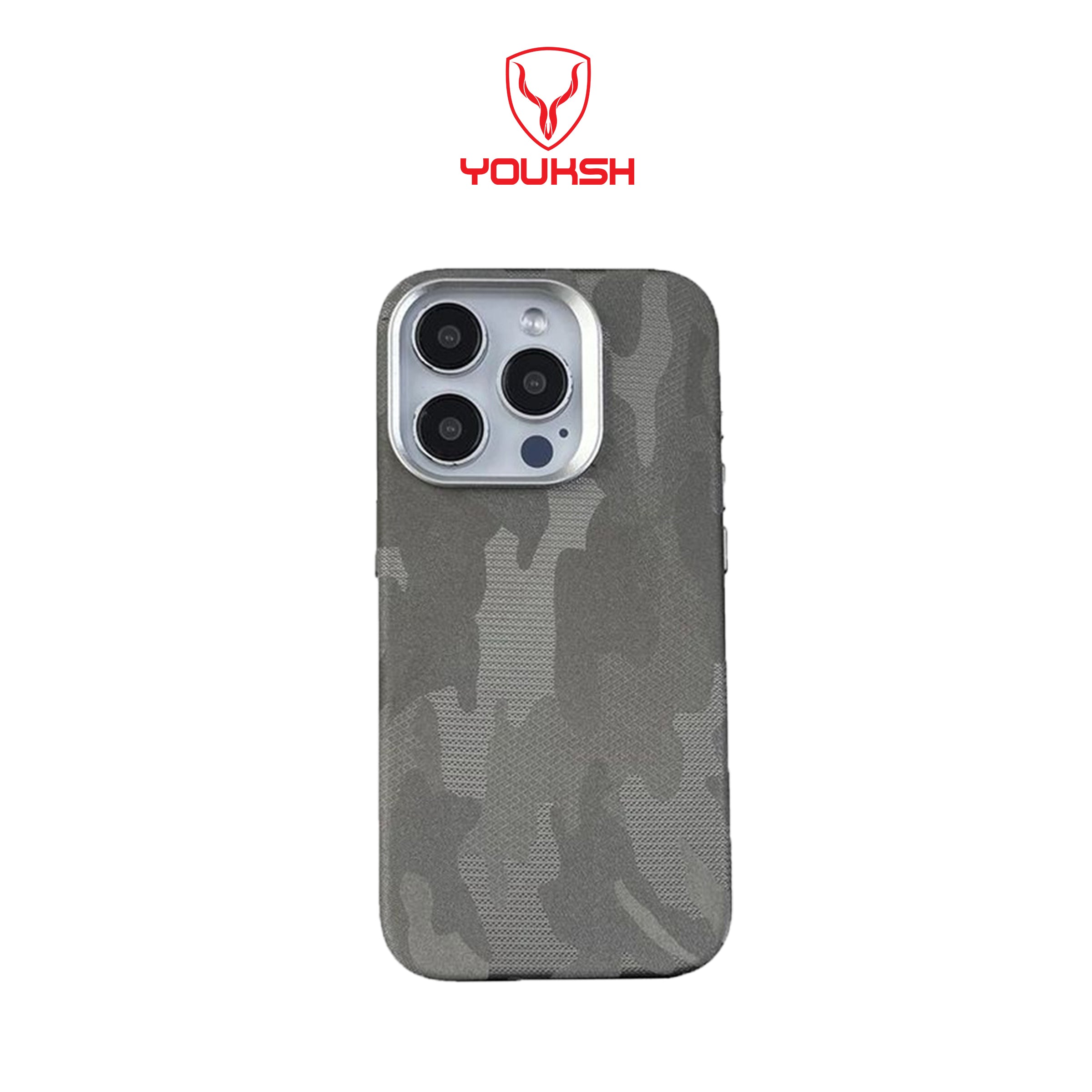 Elite Microfiber Premium Camouflage MagSafe Case For Apple iPhone Series - Lahore Mobile Case 3