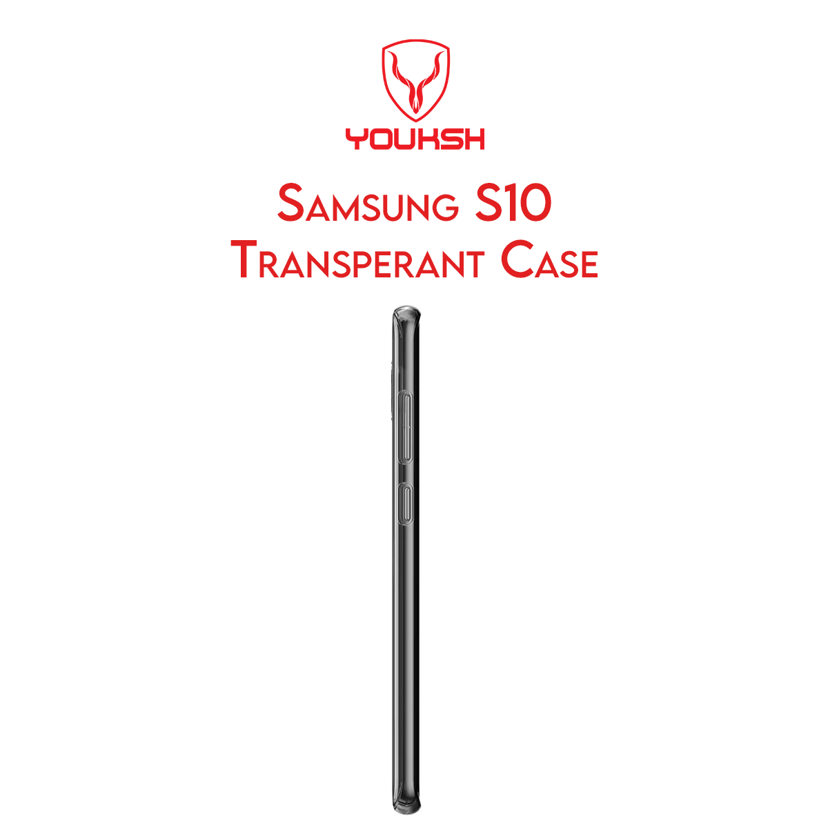 Premium Samsung Galaxy S10 Transparent Case (Shock Proof) - Lahore Mobile Case 2