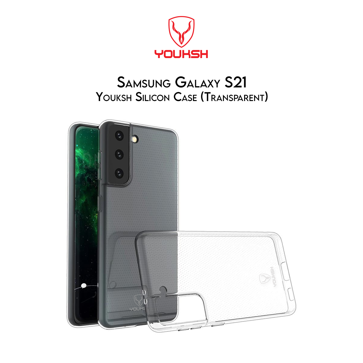 High-Quality Samsung Galaxy S21 Transparent Case (Shock Proof) - Lahore Mobile Case 2