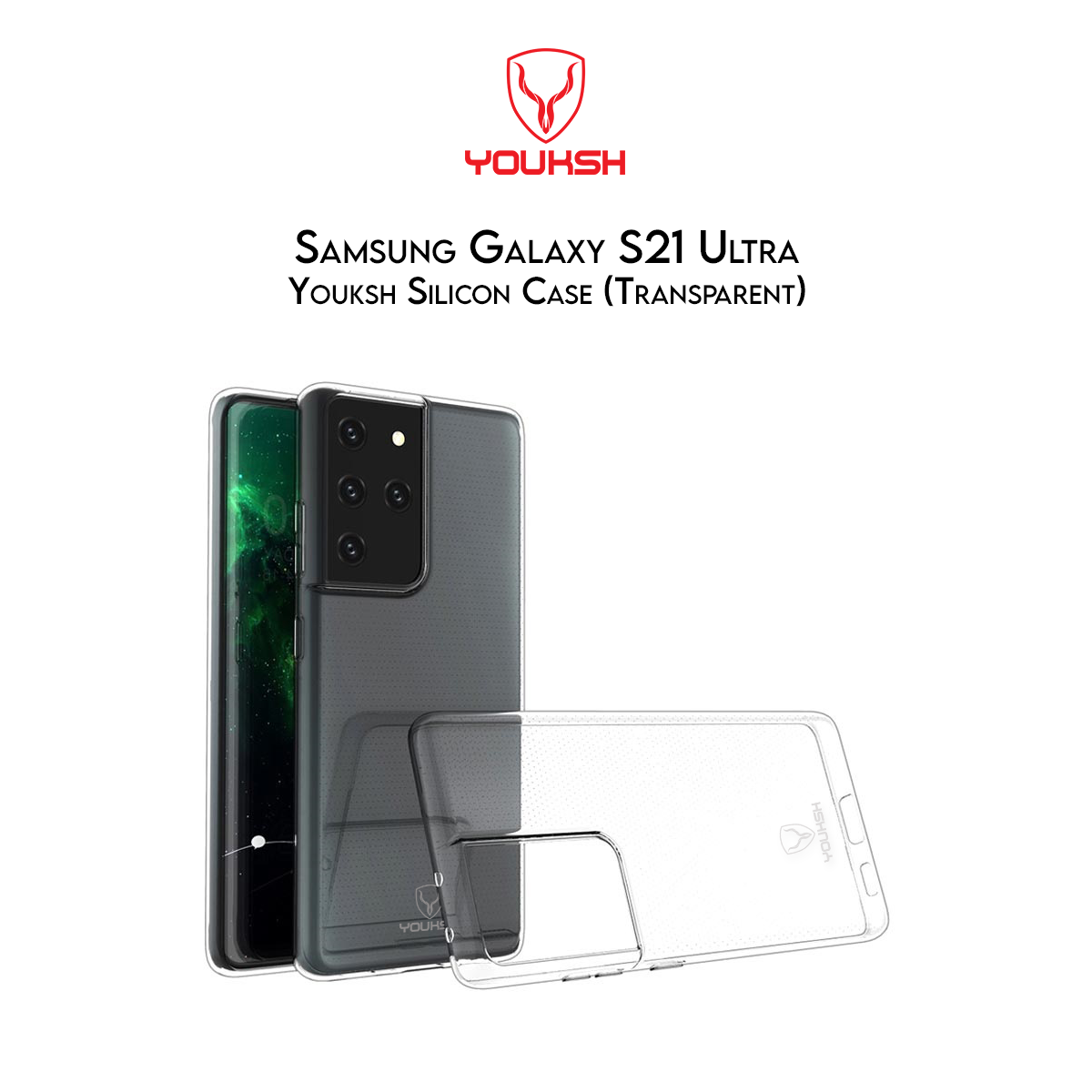 Elite Samsung Galaxy S21 Ultra Transparent Case (Shock Proof) - Lahore Mobile Case 2